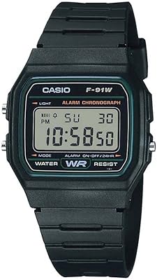 Casio quartz watch for men with digital display and rubber bracelet, F-91W-3DG.. Navigate through thousands of products at pocket-friendly prices with DIAYTAR NIGERIA's easy-to-use platform.