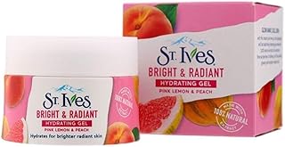 Bright & Radiant face moisturizer of st. ives, pink lemon and fishing, with 100 % natural extracts, dermatologically tested, 45 g.. DIAYTAR NIGERIA delivers affordability and convenience to your doorstep within 8 days of purchase.