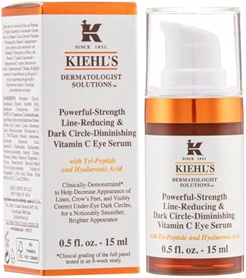 Kiehl's powerful eyes for powerful eyes with vitamin C to reduce wrinkles and dark circles - 15 ml.. Experience the ultimate in shopping convenience with DIAYTAR NIGERIA's vast catalog and 5-8 day delivery.