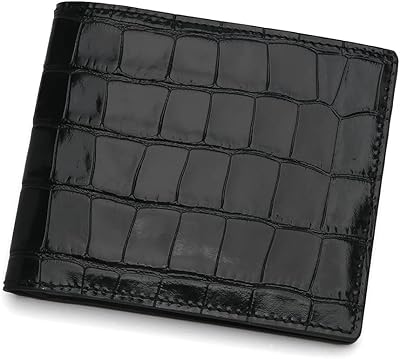 Italian lepatron lepatron leather wallet with location for RFID card, shiny black, classic.. Experience shopping freedom with DIAYTAR NIGERIA's vast selection and 5-8 day nationwide delivery service.