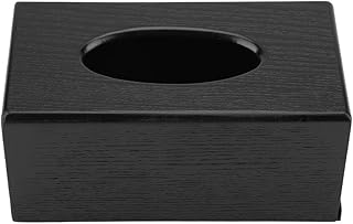 Flown carrier, rectangular handkerchief box, luminous handkerchief box, with soft light, for living room, family home for paper (black).. From phone accessories to home decor — DIAYTAR Nigeria ships it fast.