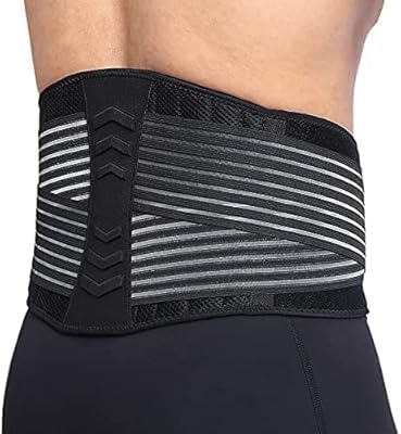 Castowave back support belt - adjustable lumbar support orthosis for back pain, sciatica, scoliosis, hernia - lumbar orthosis with removable pillow for men and women.. Your everyday shopping companion, DIAYTAR NIGERIA offers unbeatable value with nationwide delivery.