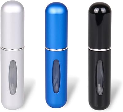 Mishine Pack of 3 bottles vaporizers of 5 ml rechargeable portable perfume for travel.. Your trusted marketplace, DIAYTAR NIGERIA offers comprehensive selection with budget-friendly delivery.