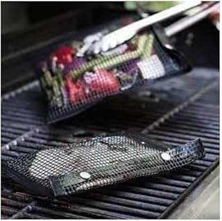 Show Way Lot of 2 reusable grill bags in fillet for electric barbecues, charcoal, gas and electric for all occasions size 40 x 27 cm.. Experience the joy of discovery with DIAYTAR NIGERIA's vast catalog and nationwide affordable delivery.
