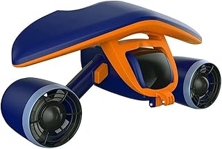 Double engine submarine electric scooter with action camera support, 40 m depth and 3 diving speeds, scuba diving, apnea, white and black.. Shop with purpose and save with DIAYTAR NIGERIA's extensive platform and nationwide delivery service.