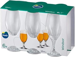 Nader beer cup, 330 ml, set of 6 - Perfect set for beer lovers.. Skip the traffic, shop online — DIAYTAR Nigeria brings it to you.