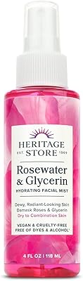 Heritage Store Moisturizing Flog for the face with rose water and glycerin.. DIAYTAR NIGERIA: Where shopping is easy, prices are low, and delivery is just days away.