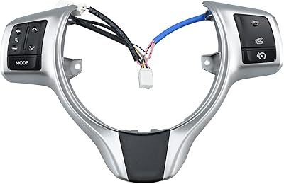 Car tilting switch, for Toyota Yaris 2012-2017 / Verso-S 2012-2014, volume control buttons on the steering wheel.. Order now, relax later — DIAYTAR Nigeria ships in 5 to 8 days.