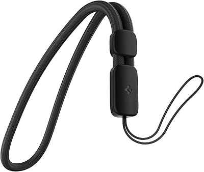 Universal Spigen Universal Adjustable Bracelet with Apple Airpods Pro (2nd generation) - Midnight black.. Your complete marketplace solution, DIAYTAR NIGERIA offers unbeatable value with delivery within the week.