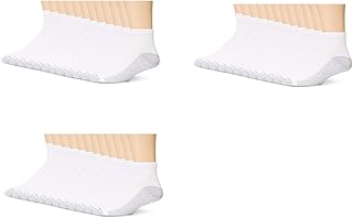 Men's socks by Hanes, 186v12, 10-13, white.. Make shopping fun and stress-free with DIAYTAR Nigeria.