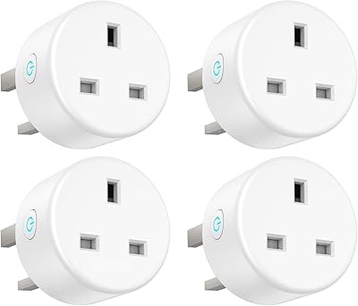 Dikends 13A smart WiFi socket with power monitor, programmable Alexa socket with timer, voice remote control, compatible with Alexa and Google Home, WiFi 2.4 GHz 4 rooms only.. DIAYTAR NIGERIA: Where affordability meets variety, with thousands of products delivered in less than 8 days.