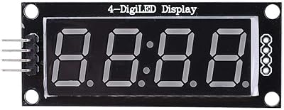 4 -digit clear reading LED display tube module, 7 segments, good communication performance for digital digital communication components.. DIAYTAR NIGERIA revolutionizes access to quality products with affordable prices and dependable shipping.