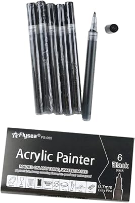 Acrylic paint marker to paint on rocks ceramic glass.. Your favorite brands are just a click away on DIAYTAR Nigeria.