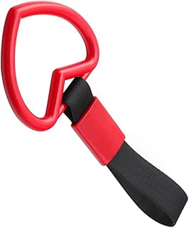 DSKOIPH 1 PC Heart JDM Tsurikawa Suspension Ring Metro Handle Handle Handle Handle car (black and red) ..... DIAYTAR NIGERIA: Where every shopping need is met with affordable prices and timely delivery.