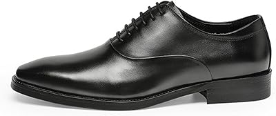 Leather shoes for men, lace -up shoes, formal shoes in real leather handmade, low round end with non -slip rubber sole, office banquet for men, black, 43.. Discover endless shopping possibilities at DIAYTAR NIGERIA, with budget-friendly prices and reliable delivery.