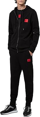 Hugo DOAK212 tracksuit pants with cotton jersey patch for men's jersey.. DIAYTAR NIGERIA: Putting quality products within reach of every Nigerian through our affordable marketplace.