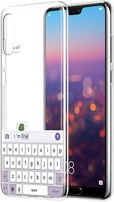 Bnakil Huawei P20 pro transparent case with elegant ultra -fine shock resistant motif.. DIAYTAR NIGERIA brings affordable shopping solutions to every corner of Nigeria in just 5-8 days.