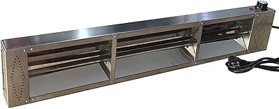 Food heater, commercial heating lamp, Square heating lamp for catering and restaurant, stainless steel.. DIAYTAR Nigeria: Your one-stop online shop with unbeatable prices and nationwide delivery in under 8 days.