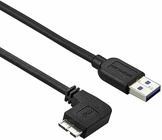 Startc cable. Com Slim USB micro USB 3.0 2 meters 6 feet m/m - micro USB left angle - USB 3.0 A to microphone B - Coudé micro USB - USB 3.1 Gen 1 (5GBPS)) (USB3AU2MLS).. DIAYTAR Nigeria combines variety, affordability, and speed — making your online shopping experience not only enjoyable but also cost-effective.