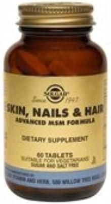 Solgar, skin, nails & hair, MSM advanced formula, is suitable for vegetarians, twin pack, 2 x 60 tablets.. Shop across boundaries with DIAYTAR NIGERIA's comprehensive catalog delivered nationwide at budget rates.