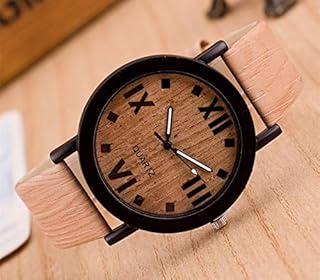 New relaxed wood grain watches for men and women, popular wooden watch for men and women, color: 4 (color: 1).. Enjoy the simplicity of shopping with DIAYTAR NIGERIA, offering vast choices delivered in just 5-8 days.