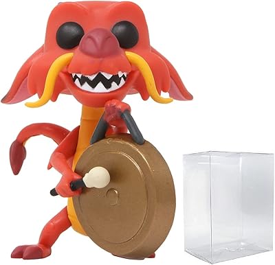 Disney Pop: Mulan - Mashu with Gong Funko Pop! Vinyl figurine (assembly with protective case compatible with the box), multicolored, 3.75 inches.. DIAYTAR NIGERIA brings the marketplace home to you with affordable prices and delivery in 5-8 days.