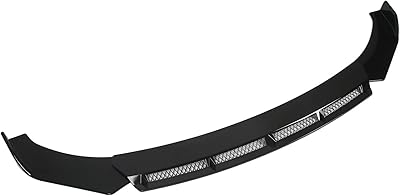 Front separator, durable shock absorber body kit for car modification (black).. DIAYTAR NIGERIA transforms how Nigerians shop with our affordable prices and dependable shipping times.