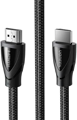 HDMI 2.1 Ultra-fast Ugreen 48GBPS 8K @60Hz HDMI HDR Dolby Vision Earc Compatible with MacBook Pro 2021 Switch PS4 Xbox Roku UHD TV Projector Show 1m.. Shop from Nigeria's largest product selection at DIAYTAR, with budget-friendly prices and swift delivery.