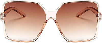 Square sunglasses oversized for women, large and large elegant for men, UV protection 100 % for unisex.. More than a store — DIAYTAR Nigeria is your shopping partner.