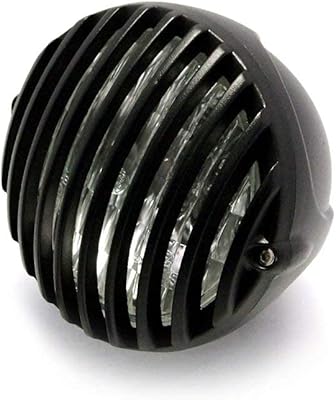 Alchemy Pares & Accessories 4 1/2 inch 12V 35W in black matt alloy vintage motorcycle calendre - valve cover.. Your everyday shopping destination, DIAYTAR NIGERIA offers quality and value delivered within days.