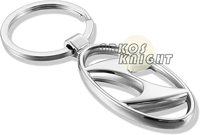 Arcosknite Creative 3D Chrome CHROME CARCE LOGO KEY KITED GIFT FOR WOMEN AND MEN, Universal Size Key holders.. DIAYTAR NIGERIA puts thousands of products at your fingertips with affordable prices and delivery within a week.