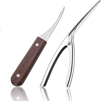 Set of stainless steel peeler and peeler, knife to strip seafood, kitchen cleaning tools, suitable for all kinds of shrimp.. DIAYTAR NIGERIA transforms online retail with unbeatable prices and consistent delivery timeframes.