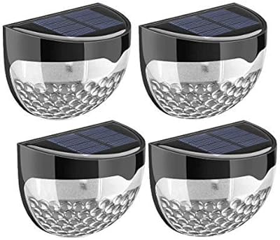Fineway 4pc Solar 6 LED Lights Wall walls with door fence.. DIAYTAR NIGERIA brings the marketplace to your screen with affordable products delivered in 5-8 days.
