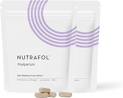 Nutrafol supplement for postpartum hair growth with ingredients adapted to breastfeeding for thicker and stronger hair (2-month supply) (2 recharges).. DIAYTAR NIGERIA connects desires with reality through affordable prices and reliable delivery service.