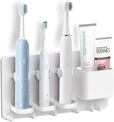 Electric toothbrush Wall-tooth Wall Adhesive Adhesive, shaving hanger, ABS Plastic Bathroom Storage Box.. Experience retail therapy without the financial stress at DIAYTAR NIGERIA's budget-friendly marketplace.