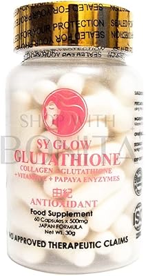 Sy glutathione 4 in 1, 500 mg, 60 capsules.. Discover shopping reimagined with DIAYTAR NIGERIA's extensive catalog and 5-8 day delivery service.