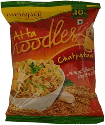 Noodles Apta Ramdev Patanjali Ata (5pcs) Delicious and healthy noodles, 60g.. Your favorite brands are just a click away on DIAYTAR Nigeria.