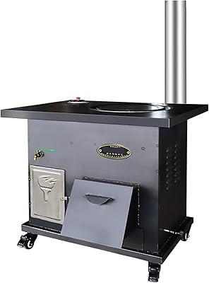 Multifunctional carbon cast iron stove, wood stove, hot water tank, large capacity oven, smokeless stove (b).. DIAYTAR NIGERIA: Where shopping is affordable, selection is vast, and delivery is always reliable.