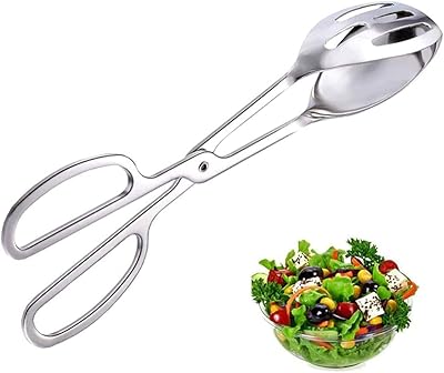 Stainless steel salad pliers kitchen pliers with handle.. DIAYTAR NIGERIA combines affordability, variety, and convenience with nationwide delivery services.