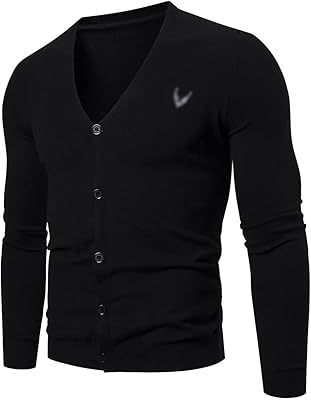 Zoikom Clothing For Men Cardigan Men Gray Pull clothing embroidery collar collar.. Experience the DIAYTAR difference with our vast product selection and delivery within 5-8 days.