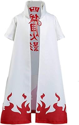 COSSCOS Children 4th HOKAGE CAPE CAP MINATATO NAMIKAZE CAPE KIMONO ANIME COSPLAY COSTUME OUTFIT.. DIAYTAR NIGERIA delivers happiness in 5-8 days with our affordable and diverse product range.