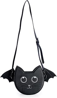 Wendigo lost queen shoulder bag for women, nice handbag in black, black, one -sized cat.. DIAYTAR NIGERIA delivers on convenience and affordability with our reliable nationwide shipping.
