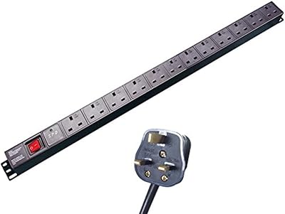 PDU UK 13A Converter 12A VERTICAL 13A 13A UK PDU-12WS-V-UK-IC20 12 WAYS.. Shop smarter, not harder with DIAYTAR NIGERIA - thousands of products at your fingertips with affordable delivery.