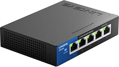 Gigabit Ethernet network switch Linksys 5 ports.. Experience the convenience of online shopping with DIAYTAR NIGERIA's reliable 5-8 day delivery service.