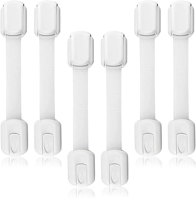 Children's safety locks Adjustable Protection Adjustable Protection Lights Flexible Tarrons.. DIAYTAR NIGERIA promises affordability and variety with every purchase, delivered in 5-8 days.