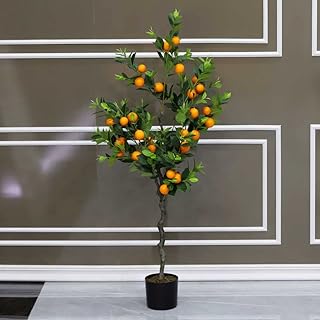 Yatai artificial citrus, about 1.5 meters long - exterior artificial tree with plastic pot - Interior plants - Balcony artificial plants - Outdoor artificial plants.. DIAYTAR NIGERIA: Where shopping meets satisfaction with affordable prices and delivery within 8 days.