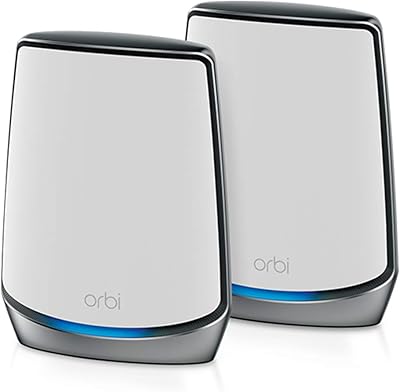Wi-Fi system 6 Maillé Tri-Bande Orbi Netgear (RBK852)-Router with 1 satellite extension | Cover up to 5,000 square feet, 100 aircraft | Ax6000 (up to 6 Gbit/s), white.. Say hello to Nigeria’s fastest-growing e-commerce site — DIAYTAR Nigeria.