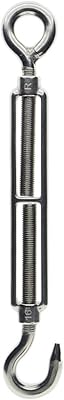 Crochet metal cable tensioner and m16 stainless steel eye 304, 1 part.. DIAYTAR NIGERIA brings satisfaction with every purchase through affordable prices and prompt shipping.