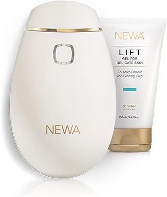 Device for reducing Newa RF wrinkles (plugged in) - Skin care tool approved by the FDA for firming of the face. Stimulates collagen, reduces wrinkles. With 1 month of gel supply... Discover why millions choose DIAYTAR for affordable online shopping with delivery in just 5-8 days.
