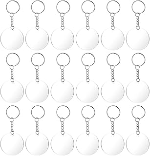 Helvety 60 Pieces round acrylic keychain (keychain in virgin acrylic, keychain).. Quick delivery. Quality products. Great deals. That’s DIAYTAR Nigeria.